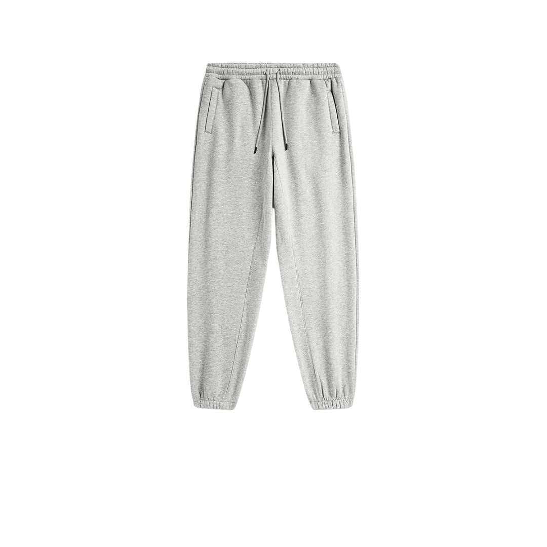 Fleece Lining Oversize Hoodie & Fleece Lining Sweatpants WN9960