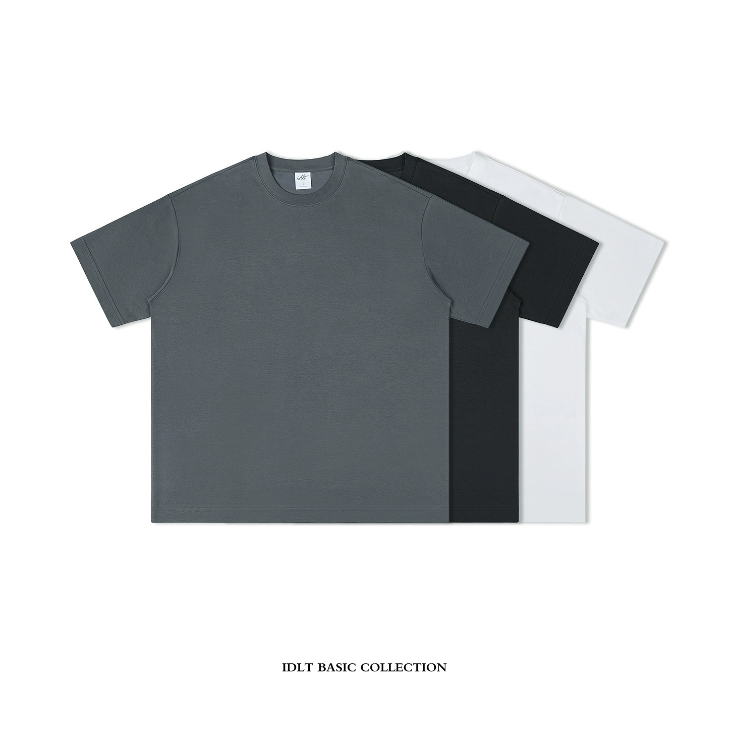 Drop Shoulder Round Neck Short Sleeve T-Shirt WN4358