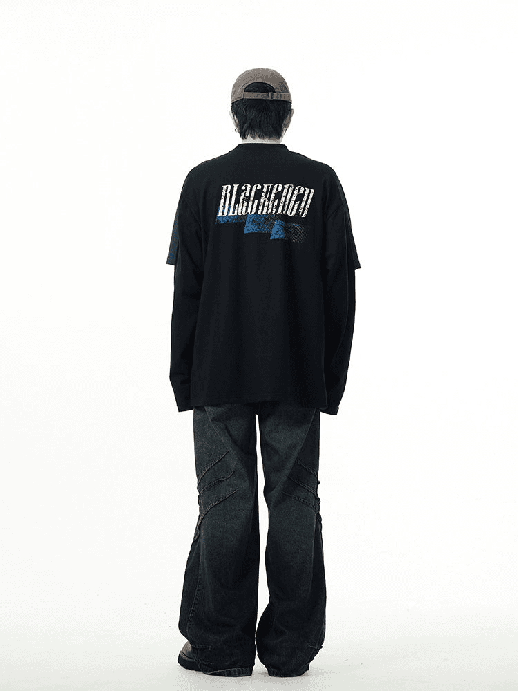 Fake Two Piece Sweatshirt WN3941