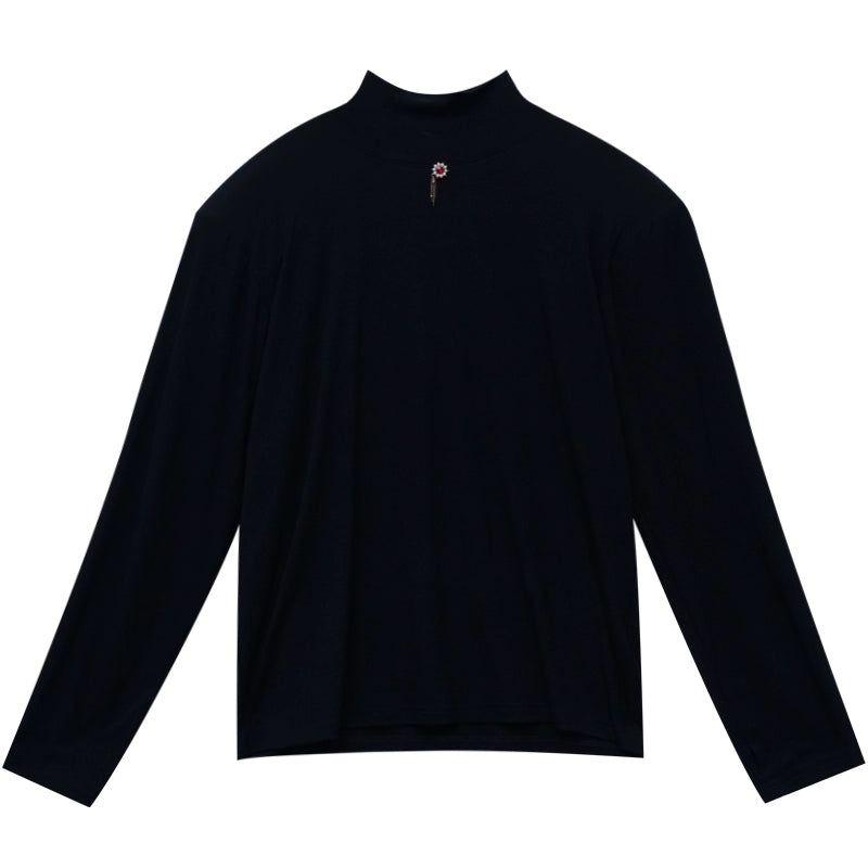 High Neck Long-sleeve T-shirt WN2313