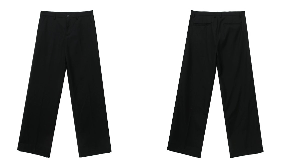 High-waist Straight Trousers WN3711