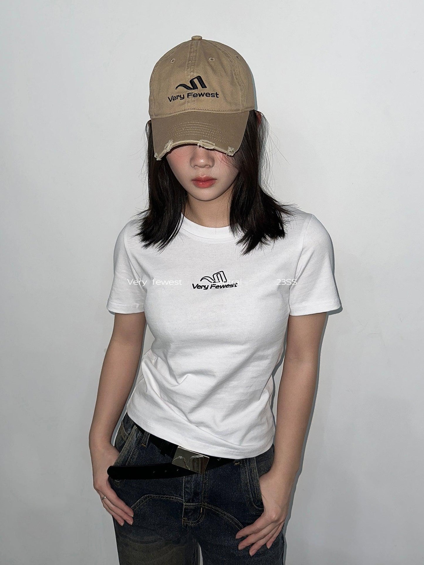 Logo Embroidery Damaged Baseball Cap WN1678