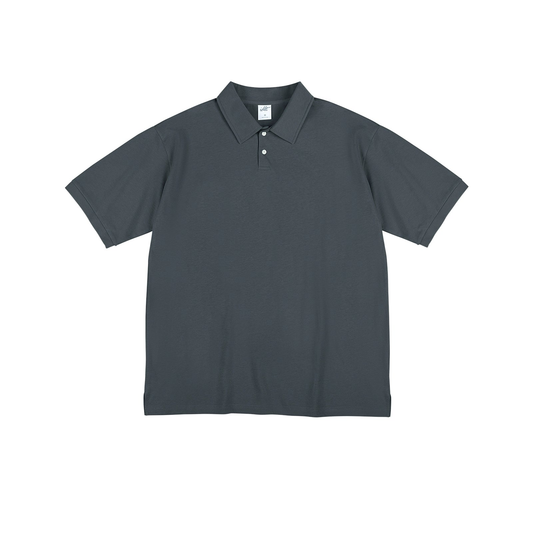 Loose Casual Short Sleeve Polo Shirt WN4340