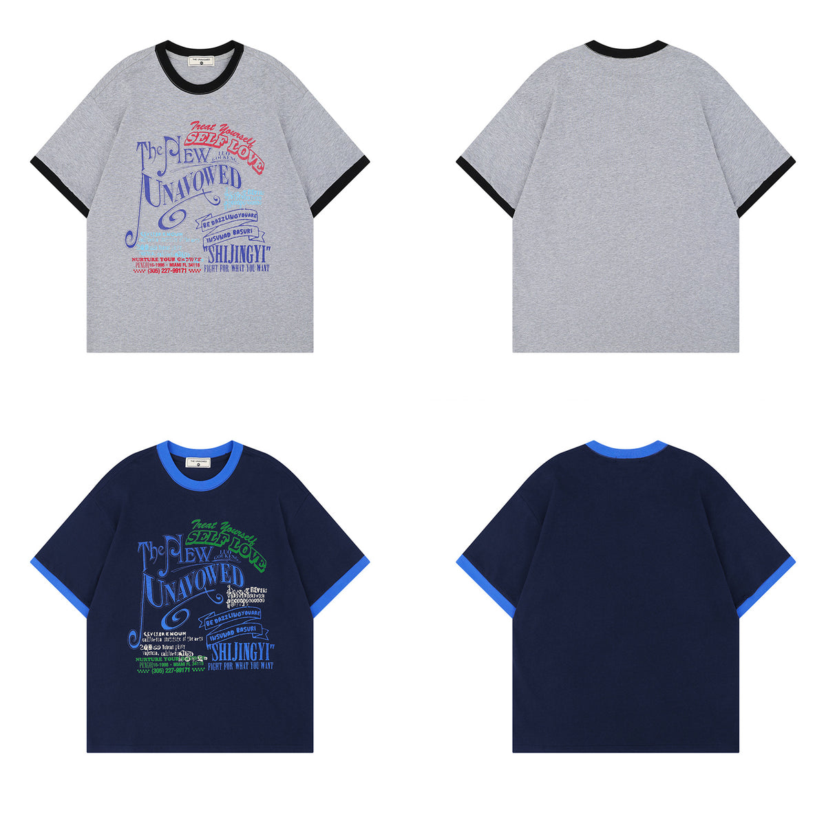 Letter Ringer Short Sleeve T-Shirt WN26778