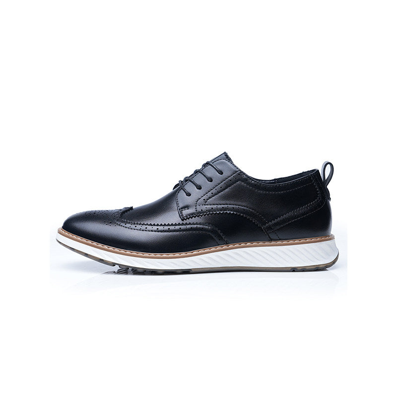 British Style Brogue Leather Shoes WN23389
