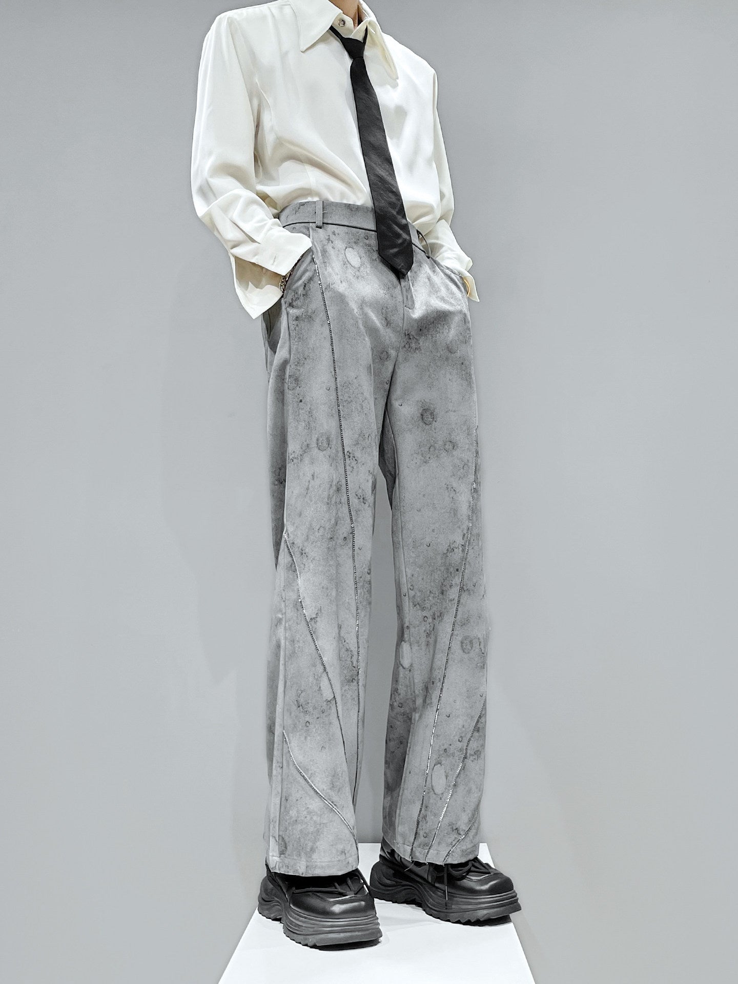 Minimal Straight Tailored Trousers WN23855
