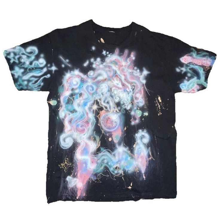 Sci-Fi Artistic Design Heavyweight Short Sleeve T-Shirt WN18738