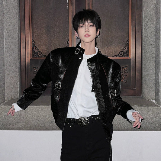 WN25053 Yang Yifan trendy brand belt men's belt jeans belt youth Korean style men's personalized perforated new product WN25053