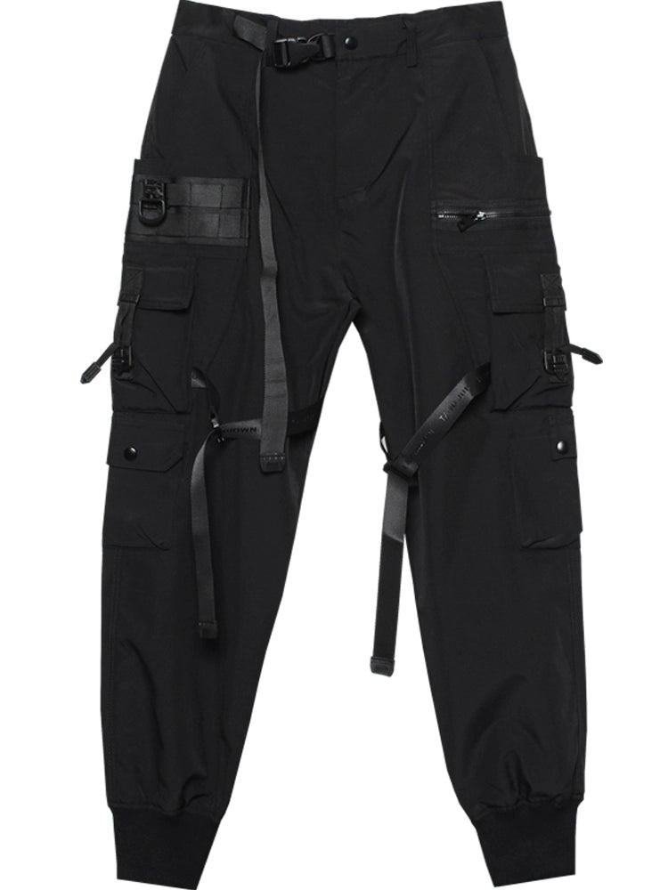 Tactical Multi-Pocket Cuffed Cargo Pants WN22468