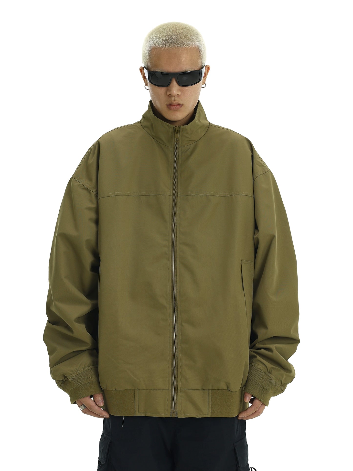 Stand Neck Zipper Jacket WN5774