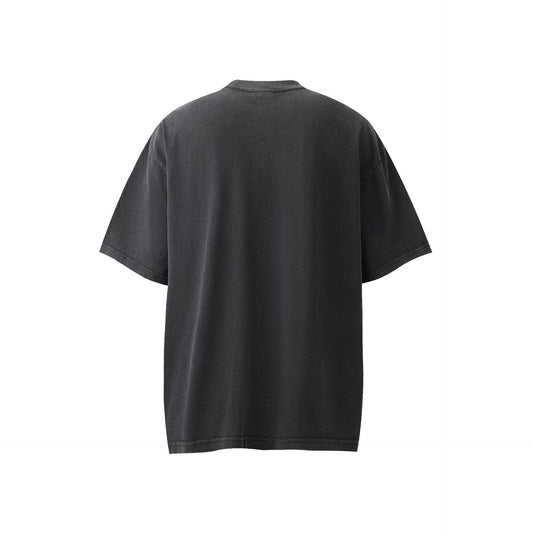 Graphic Print Washed Oversize Short Sleeve T-Shirt WN25654