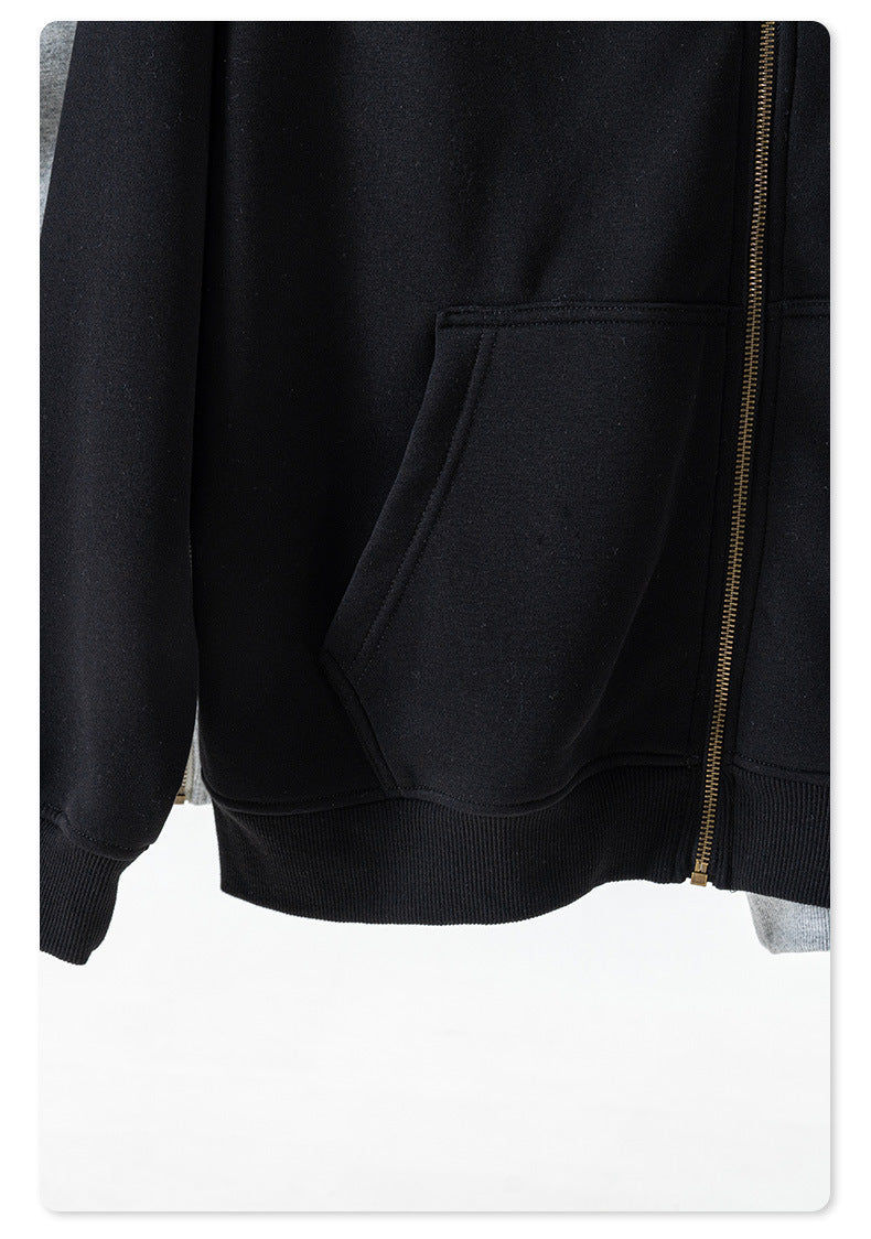 Sporty Zipper Jacket & Hoodie & Sweatpants Setup WN7880