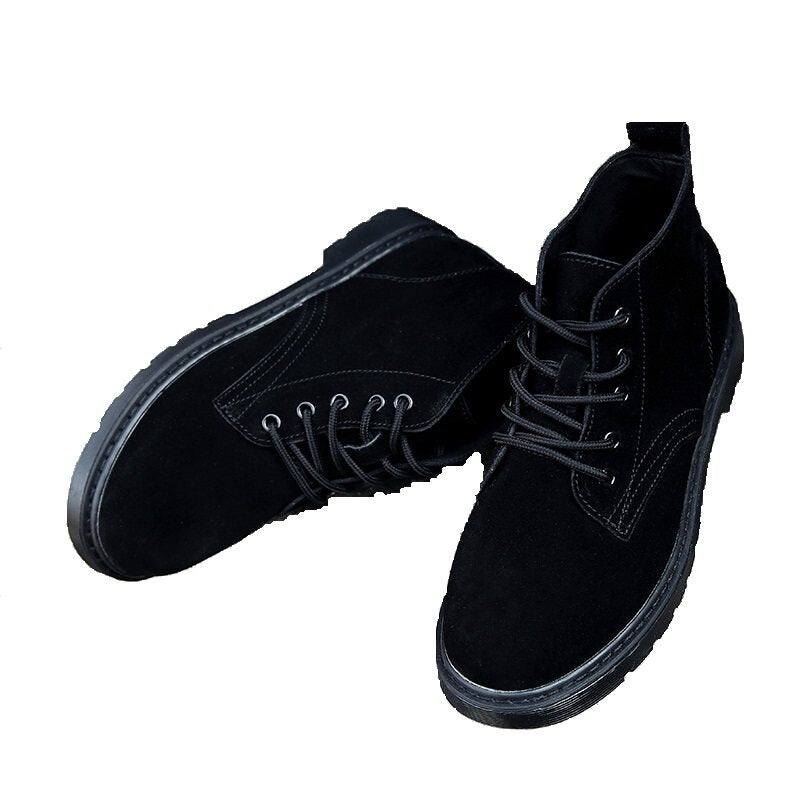 Lace-Up Mid-Calf Boots WN24523