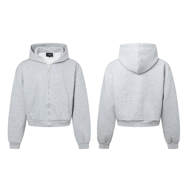 Heavyweight Air Layer Zipper Hoodie WN15421