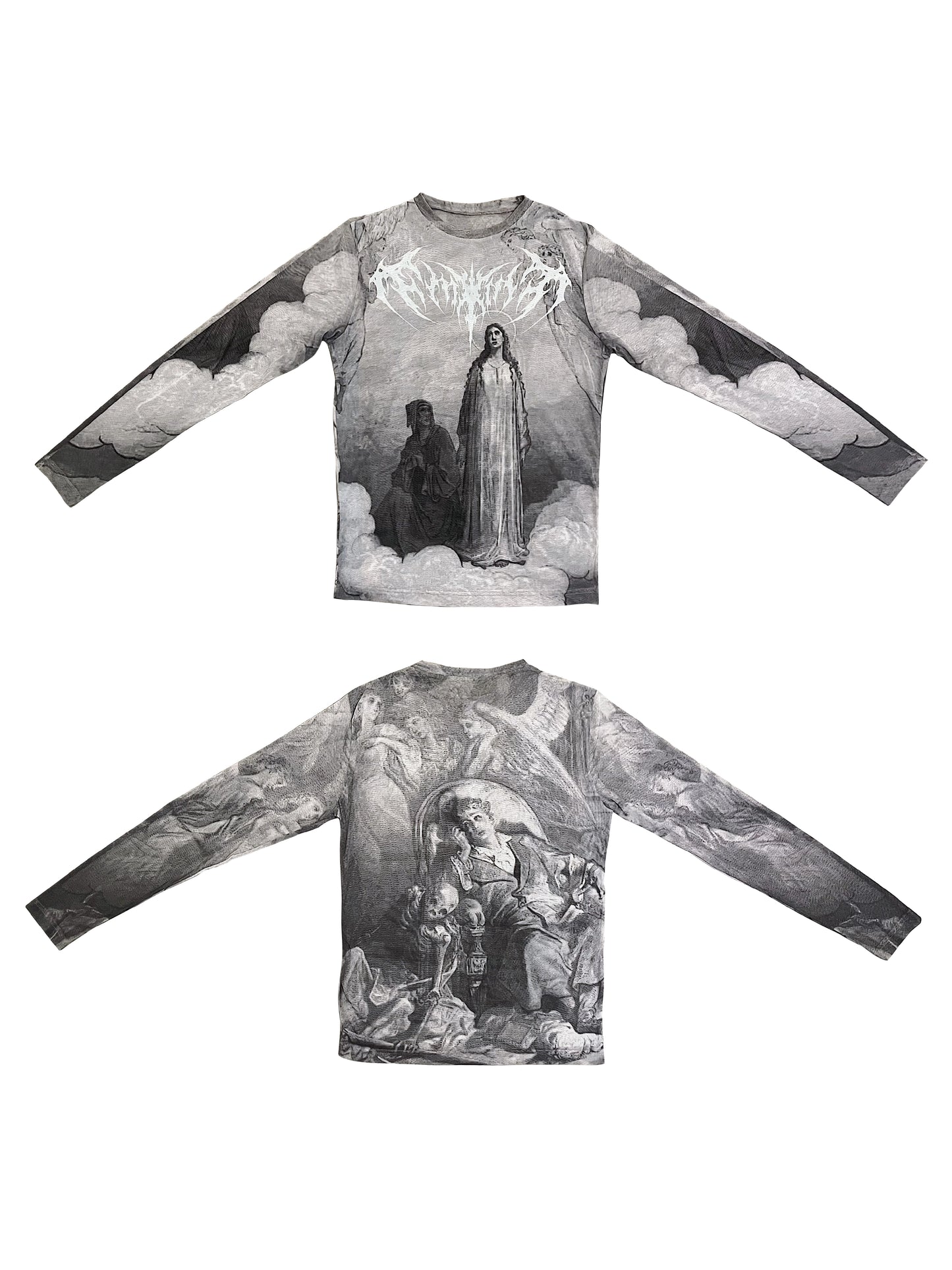 Graphic Art Print Long Sleeve T-Shirt WN17247