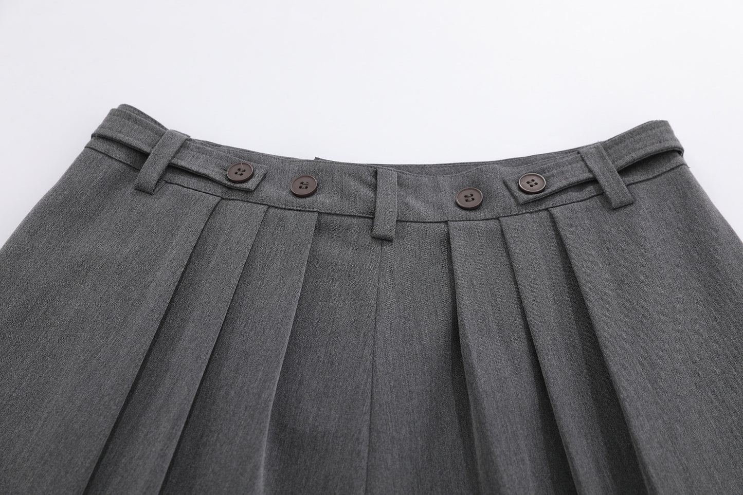 Drape Cropped Half Trousers WN25750