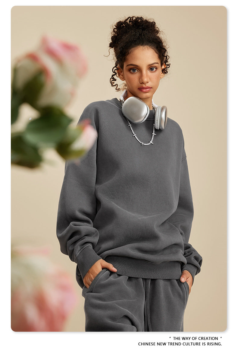 Oversize Washed Sweatshirt WN6028