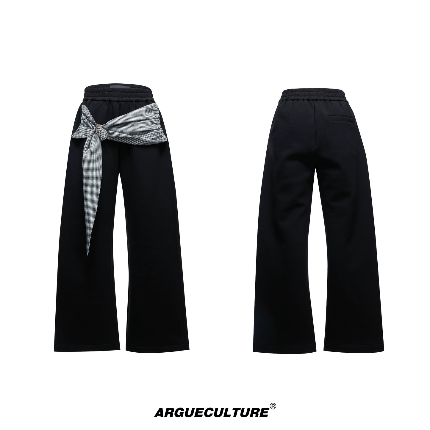 Contrast Jacket & Draping Pants Setup WN20537