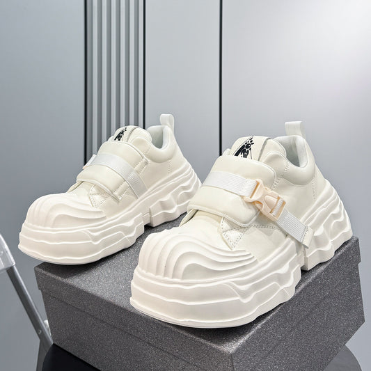 Strap Buckle Chunky Sole Sneakers WN24588