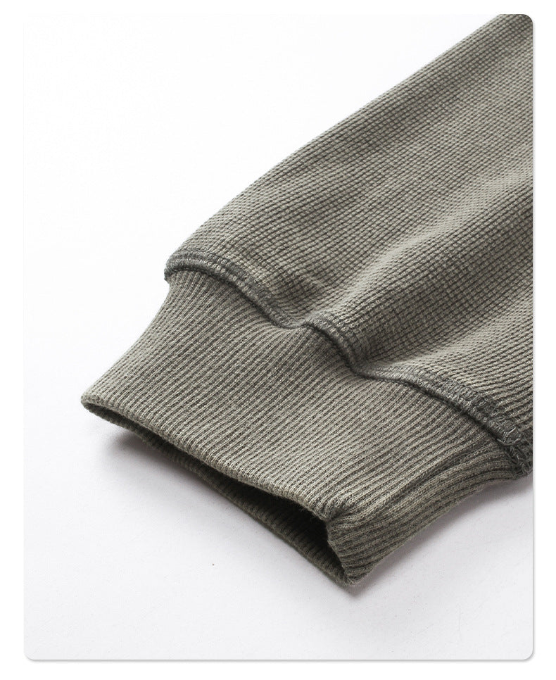 Washed Wax Print Long Sleeve T-Shirt WN7799