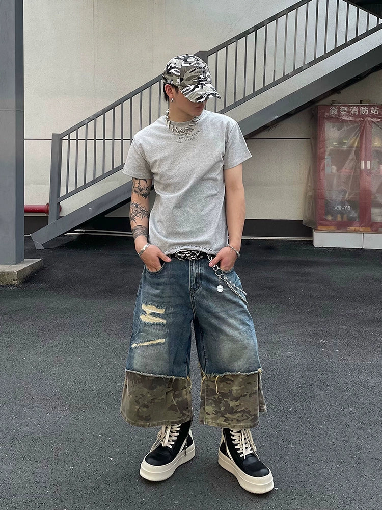 Slogan Embroidery Minimalist Design T-Shirt WN18828