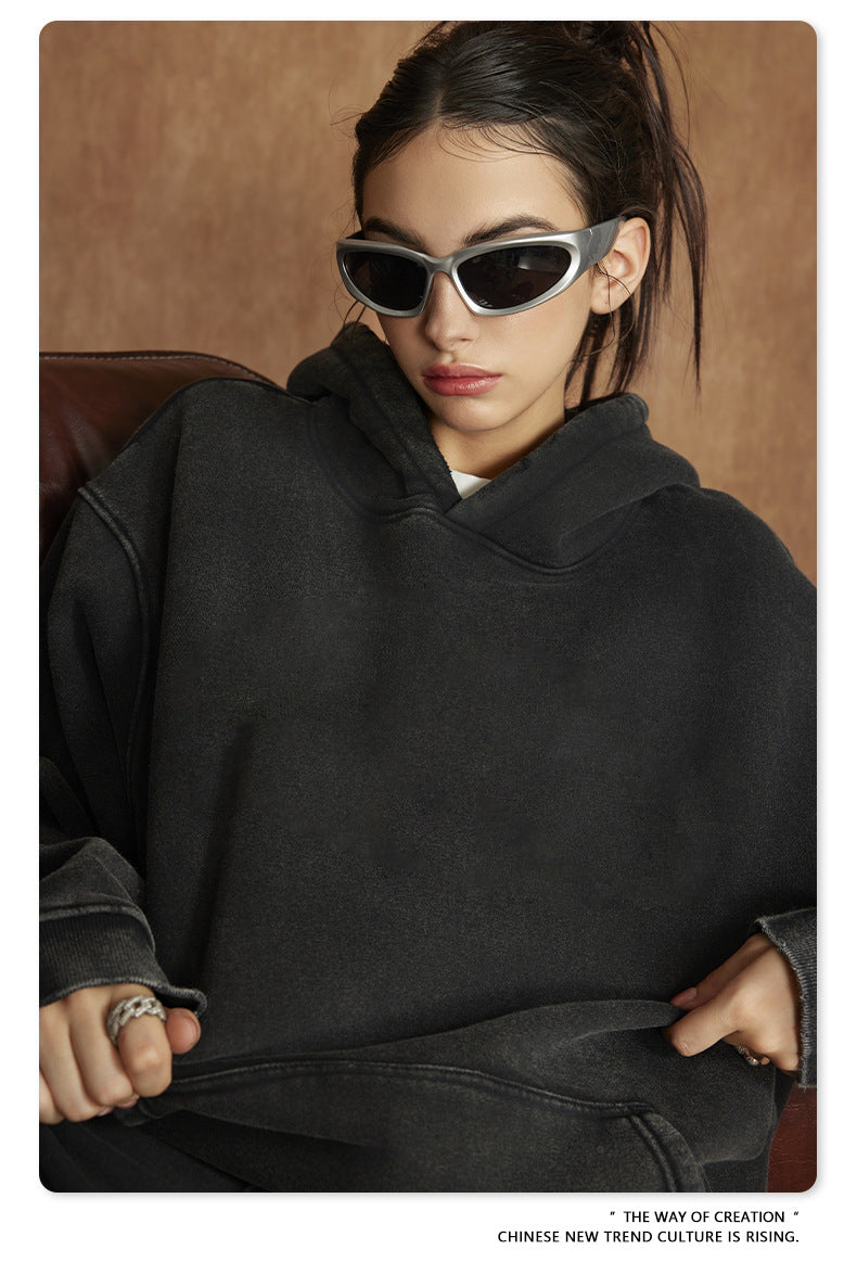 Oversize Washed Hoodie WN6460