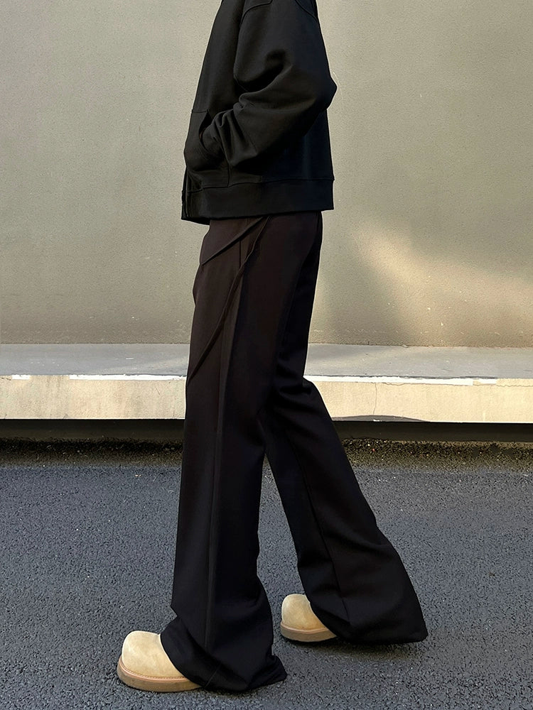 Draping Design Flare Trousers WN19416