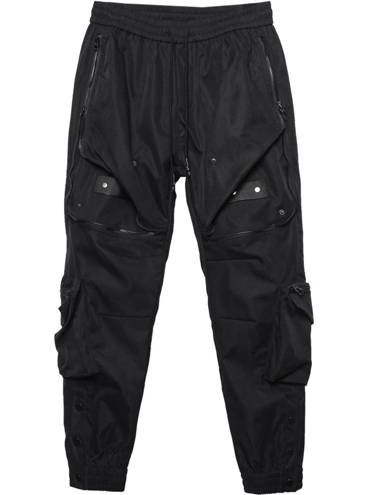 Functional Multi-Pocket Cuffed Cargo Pants WN22441