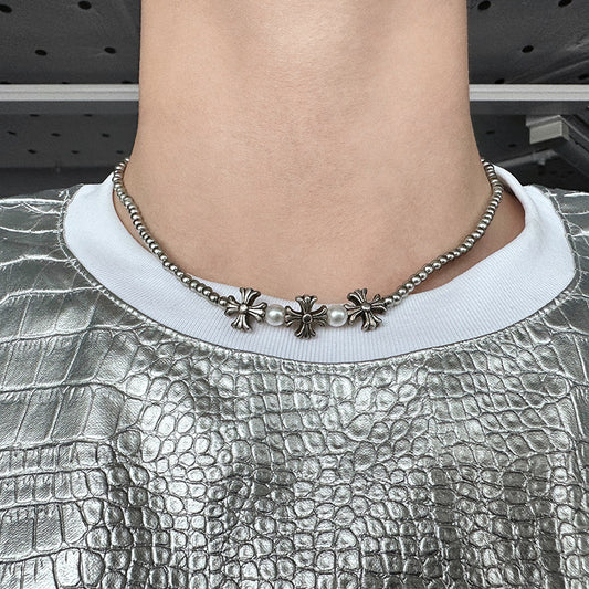 3 Design Metal Pendant Necklace WN25106
