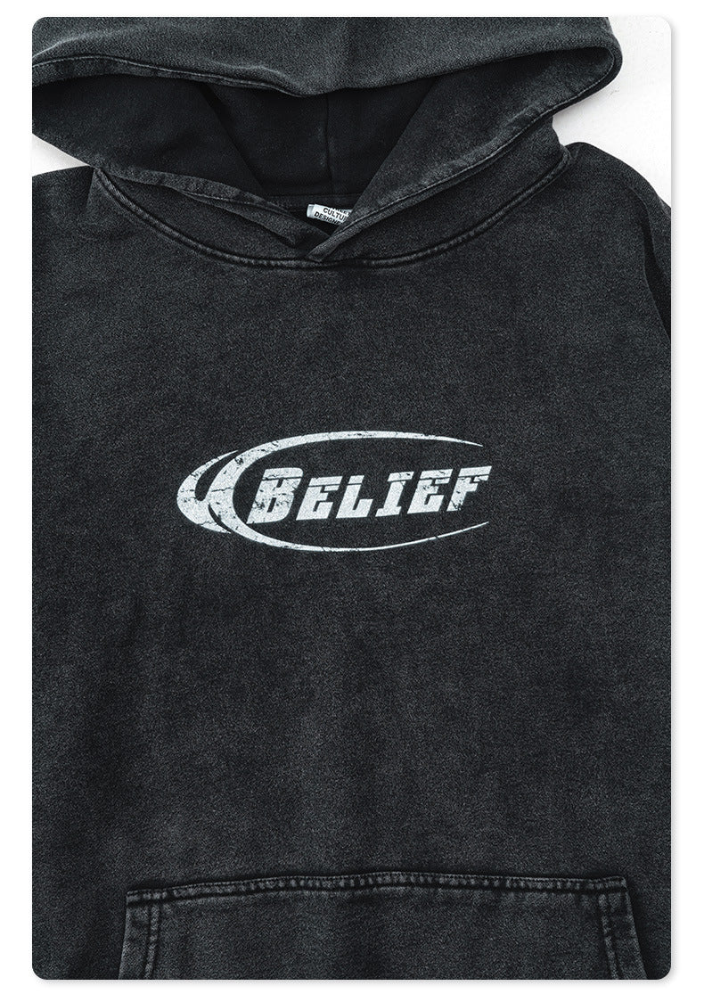 Washed Oversize Hoodie WN7892