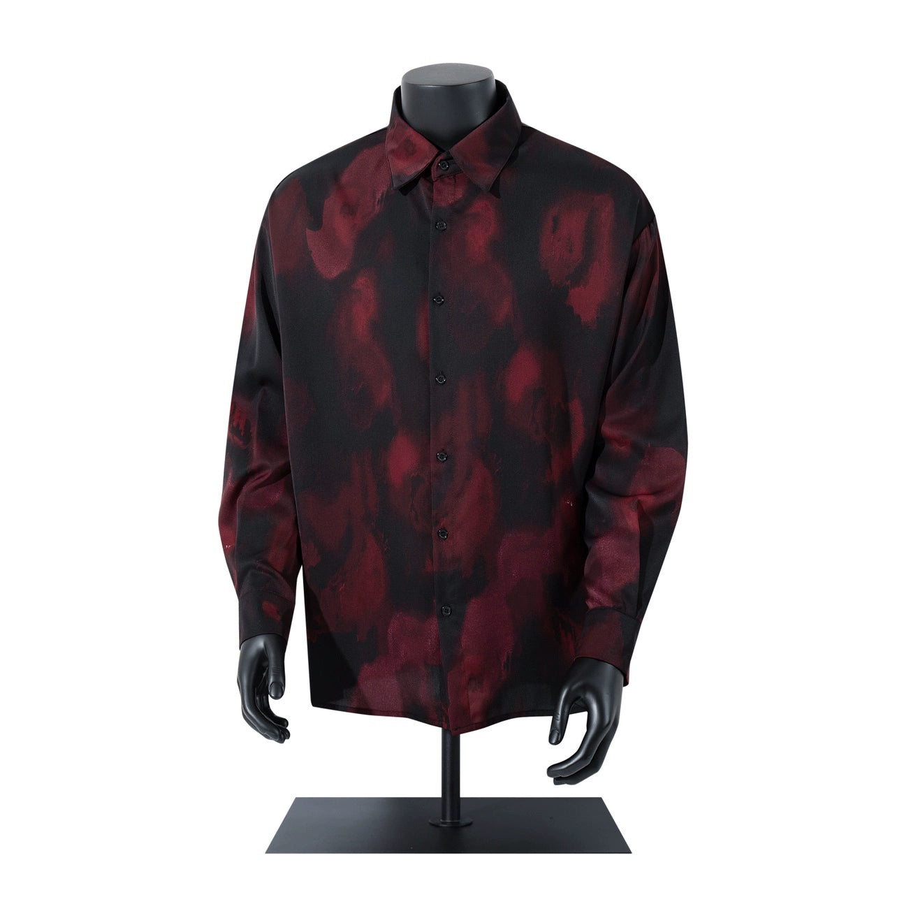 Gradient Tie-Dye Drape Long Sleeve Shirt WN21033