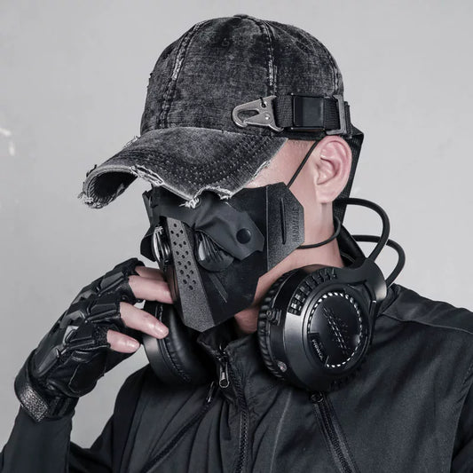 Damage Wash Strap Metal Buckle Cap WN22542