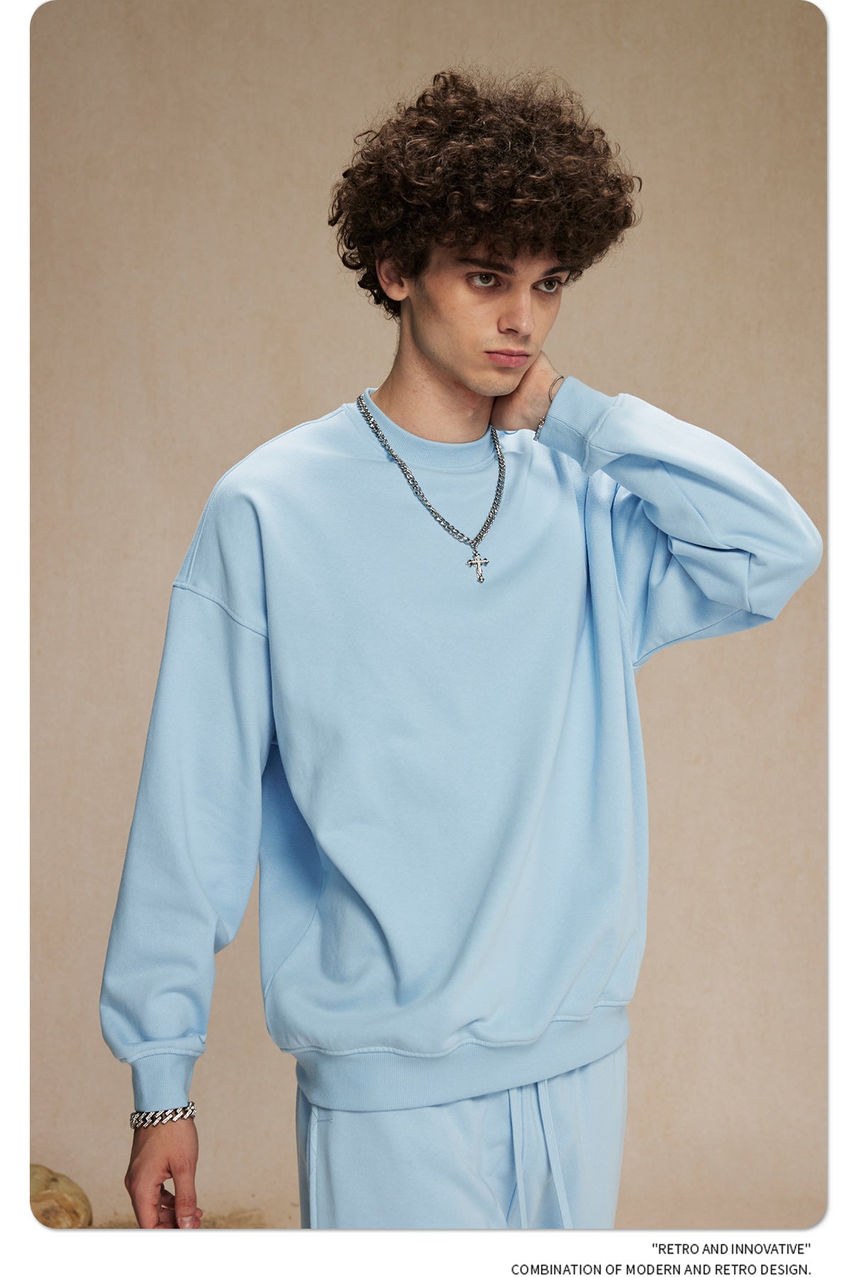 Oversize Crewneck Sweatshirt WN9972