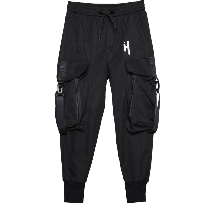 Functional Multi-Pocket Cuffed Cargo Pants WN22481