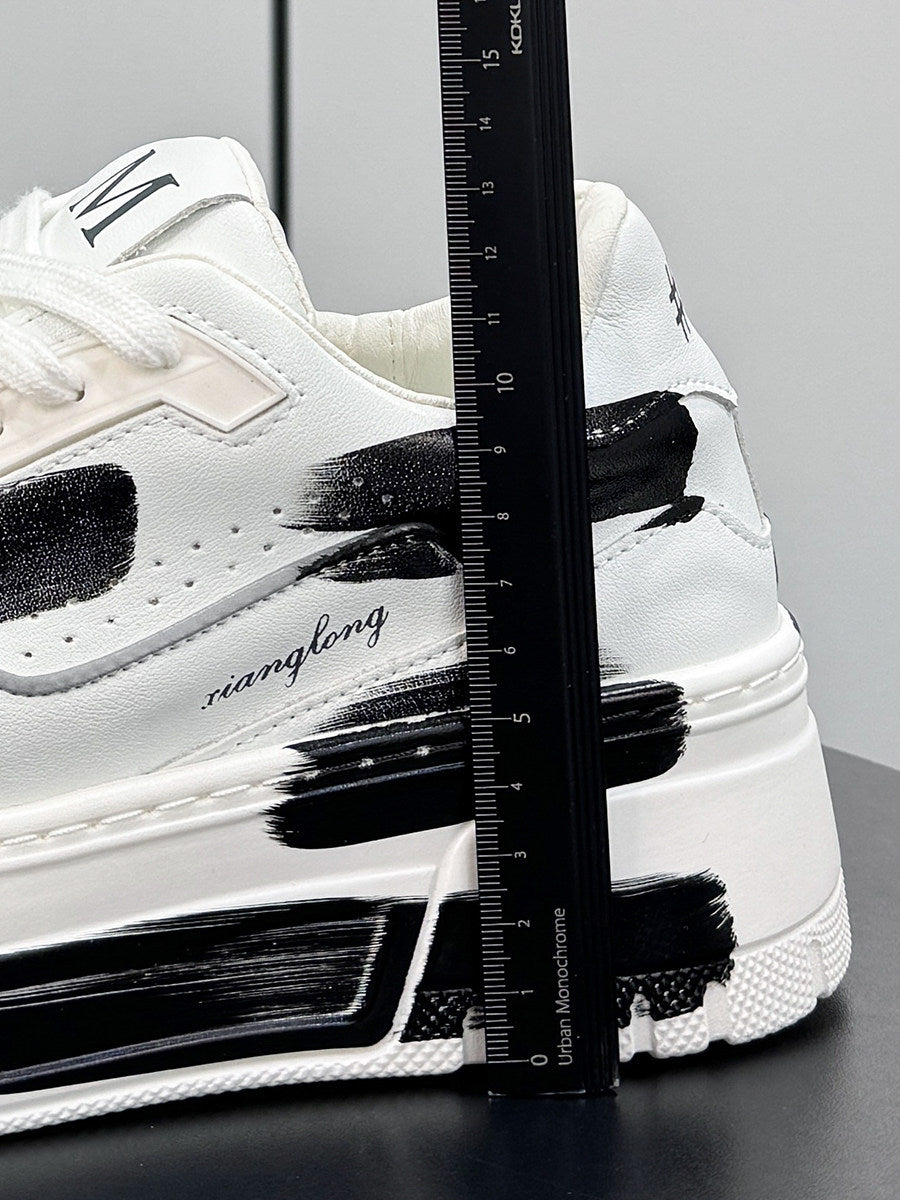 Chunky Platform Lace-Up Sneakers WN24838