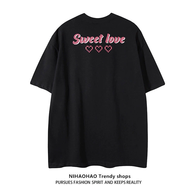 Graphic Print Short Sleeve T-Shirt WN16398