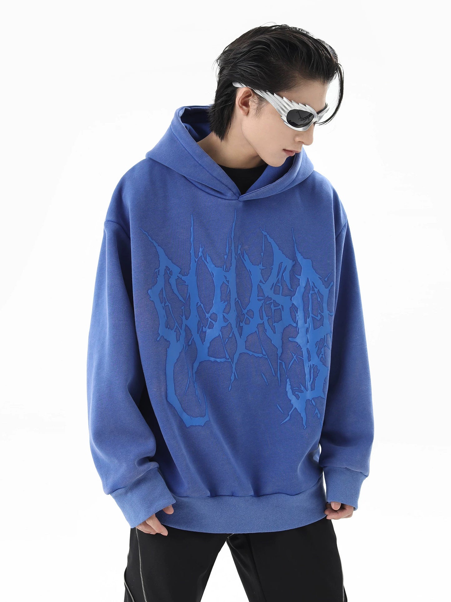 Washed Fleece Lining Oversize Hoodie WN10340