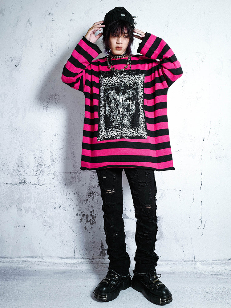 Metal Charm Knit Hat WN15982