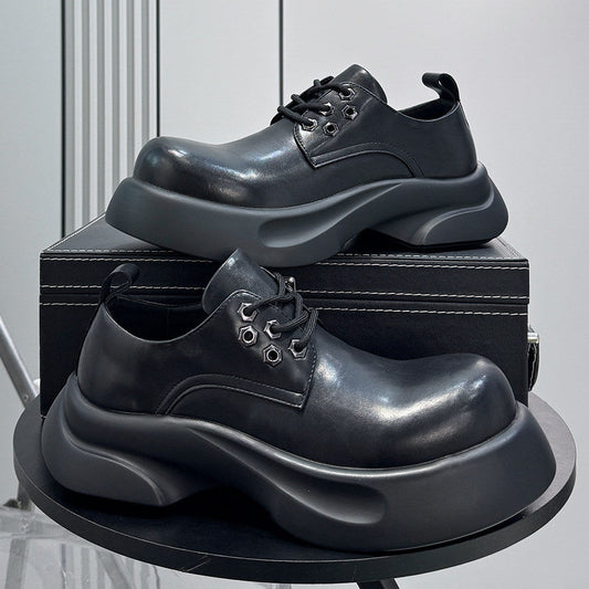 Platform Height Increase Round Toe Sneakers WN24786