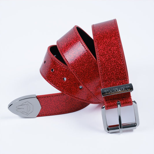 Glitter Metal Buckle Belt WN26661
