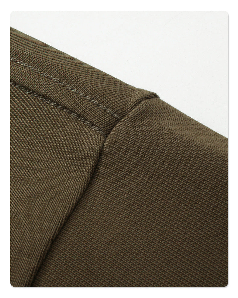 Fake Layered Round Neck Long Sleeve T-Shirt WN7798