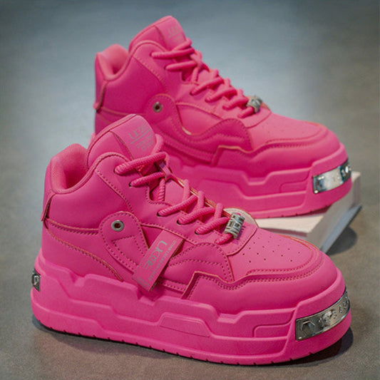 Platform Lace-Up Chunky Sneakers WN23340