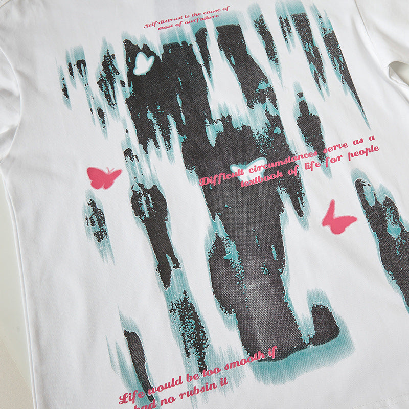 Graphic Design Short Sleeve T-Shirt WN18520