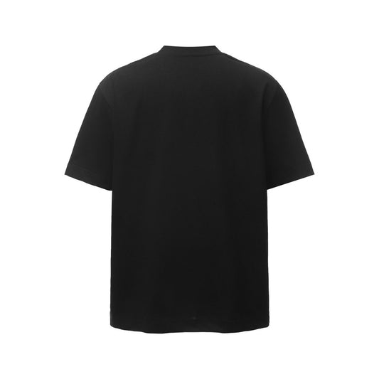 Letter Rhinestone Oversize Short Sleeve T-Shirt WN26044