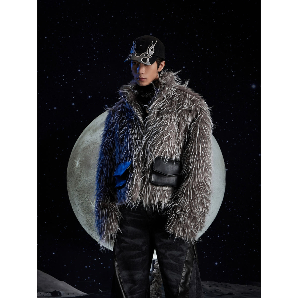 Long-Pile Short Jacket WN13567