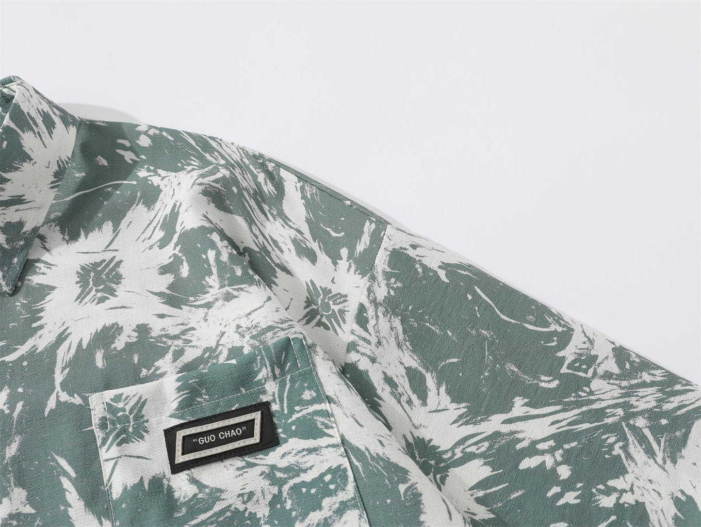 All Over Print Oversize Short Sleeve Shirt WN15046