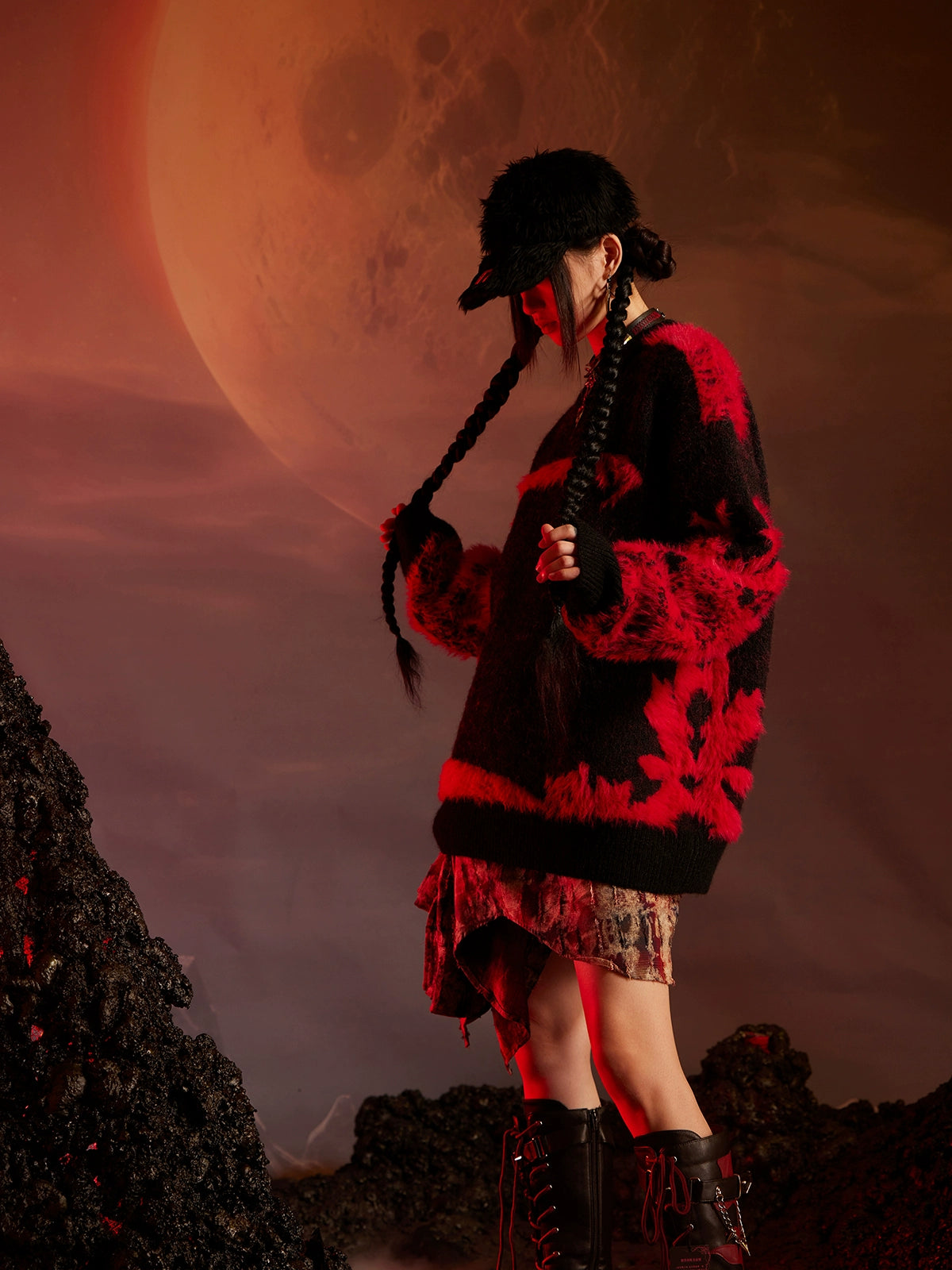 Thick Knit Sweater WN13571