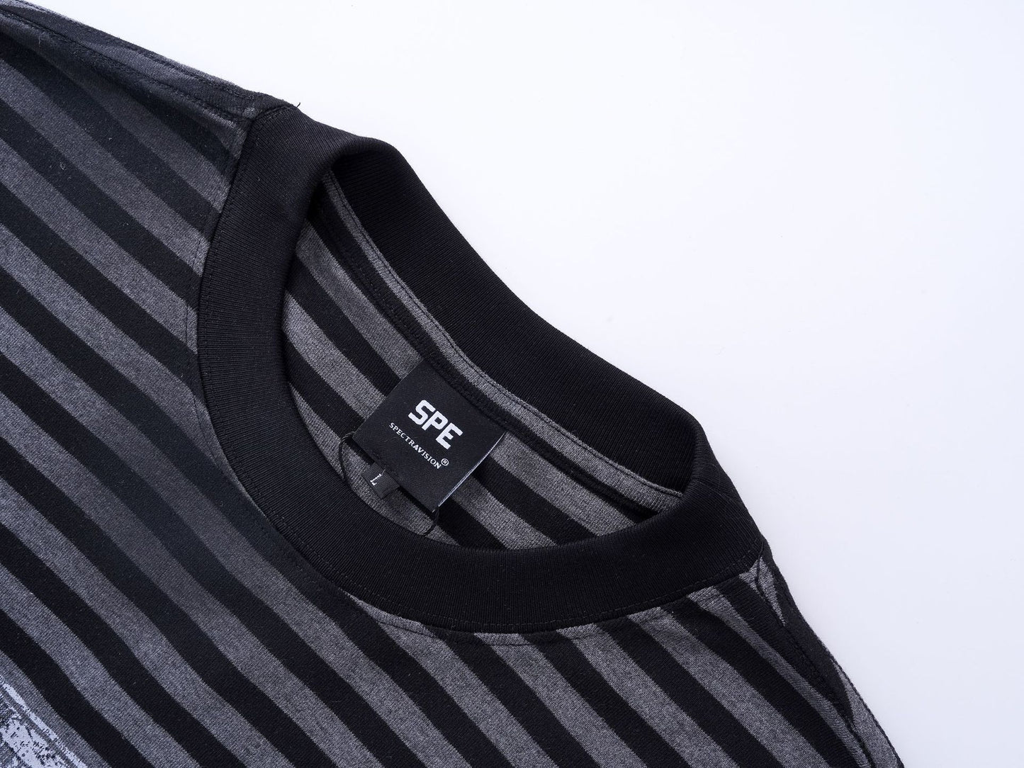 Stripe Oversize Short Sleeve T-Shirt WN15503