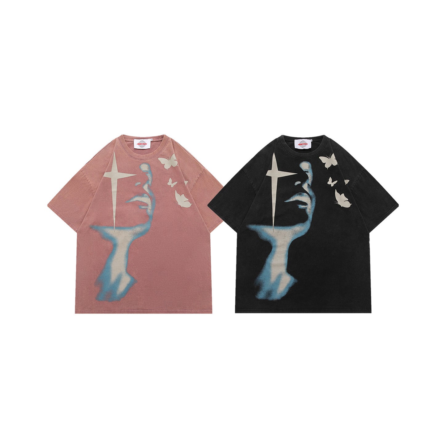 Graphic Art Print Short Sleeve T-Shirt WN26760