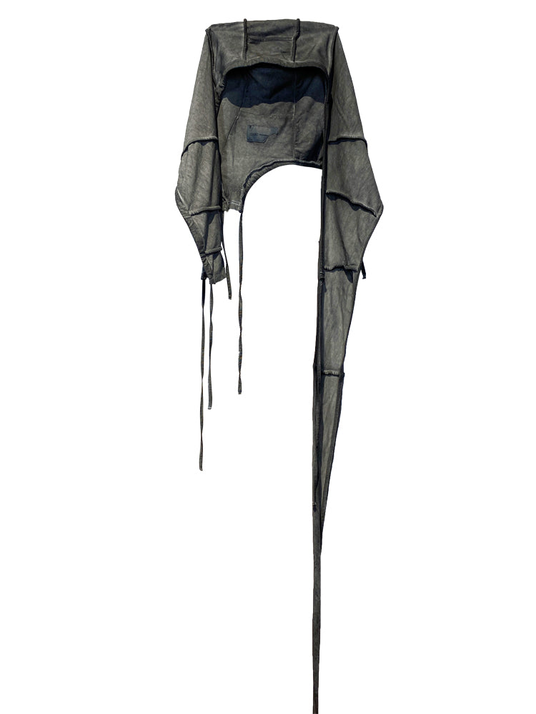 Pleats Drape Multi-Season Head Scarf WN13822